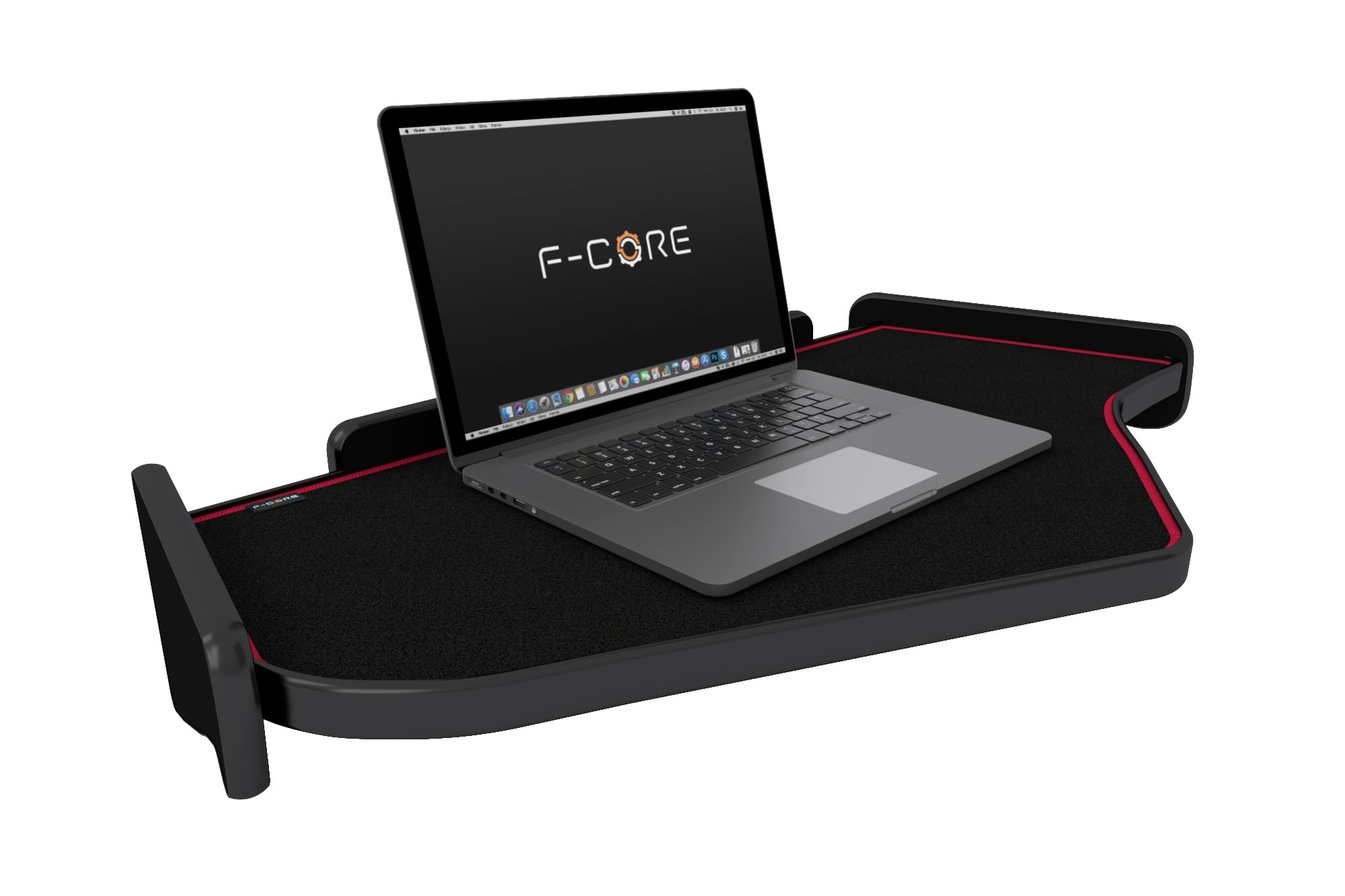 F-CORE Mesas al salpicadero camión Compatible con Man TGX 03.21- Central Rojo
