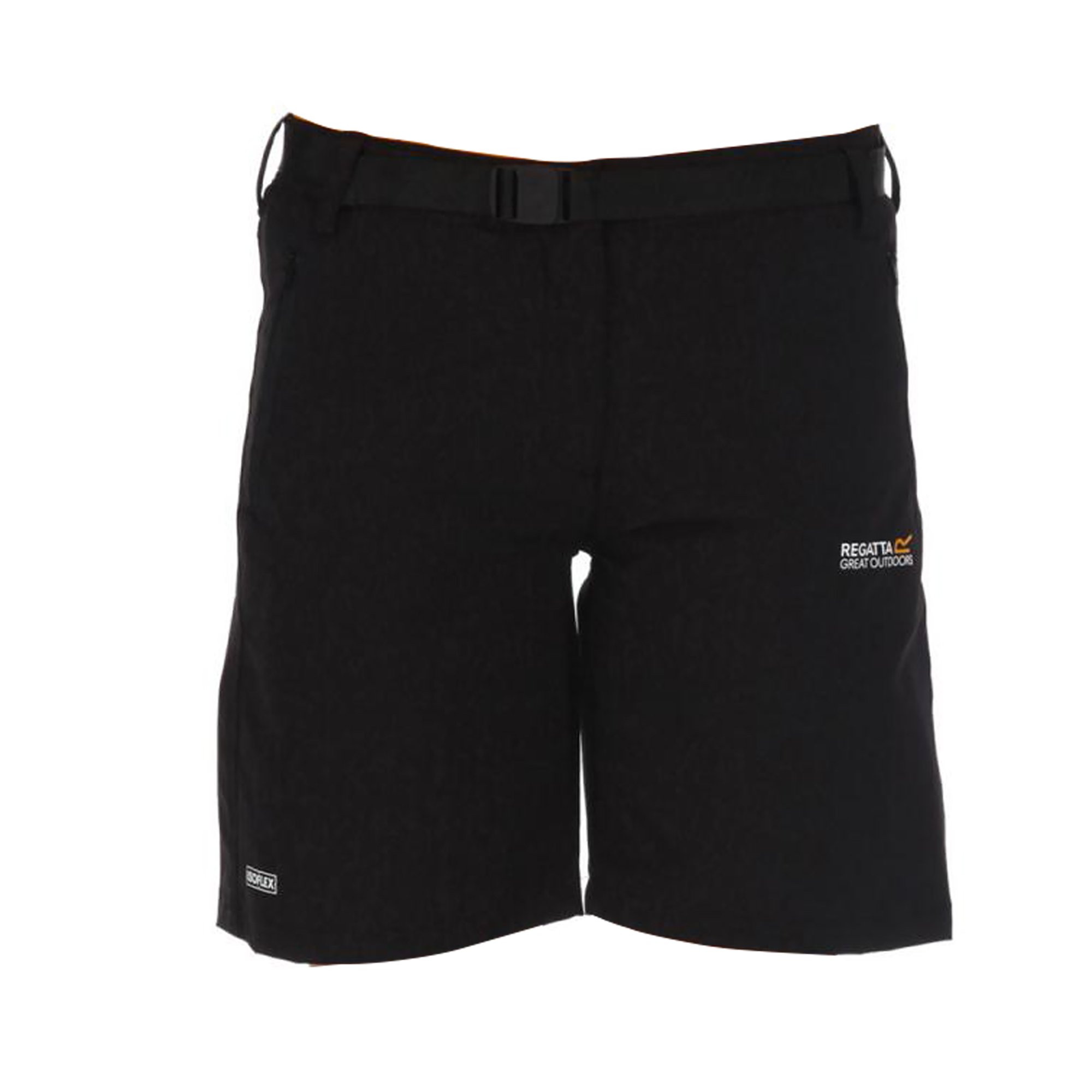 Regatta Xert STR Women's Shorts II, womens, Shorts, RWJ172, Black, FR : L (Taille Fabricant : Taille 16)