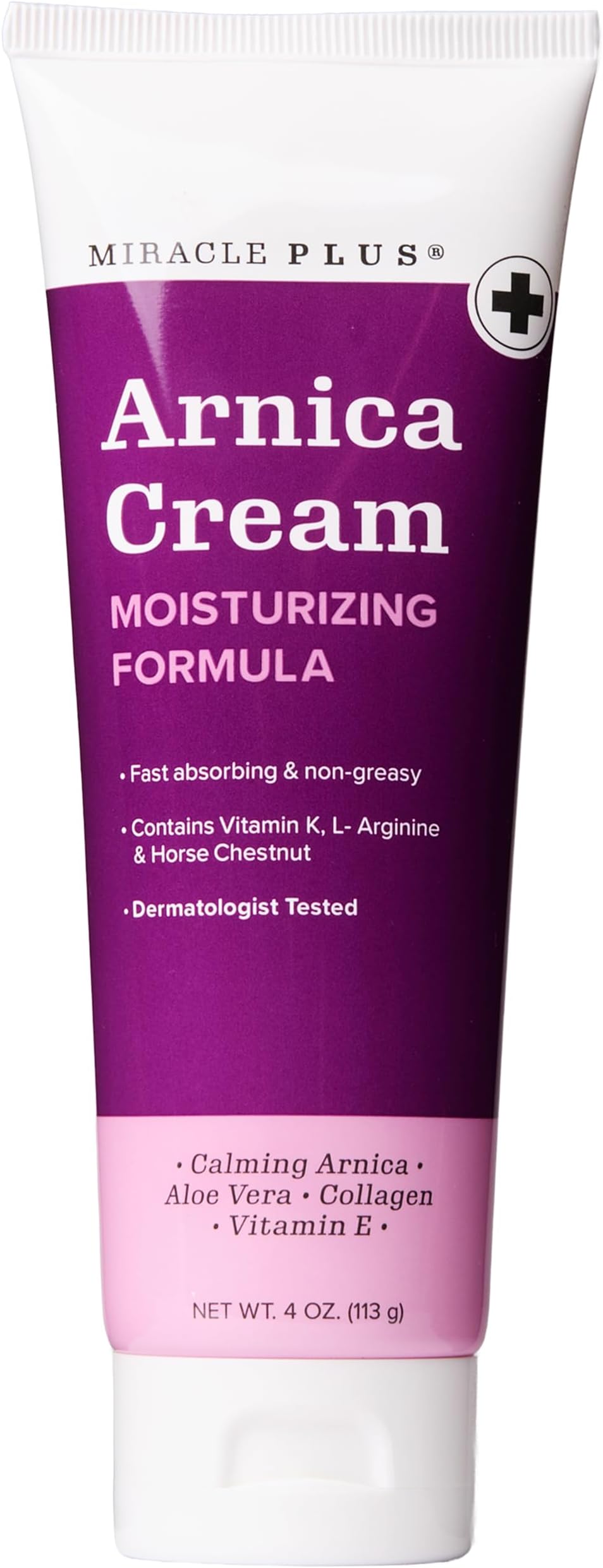 Miracle Plus Arnica Bruise Cream,4 oz