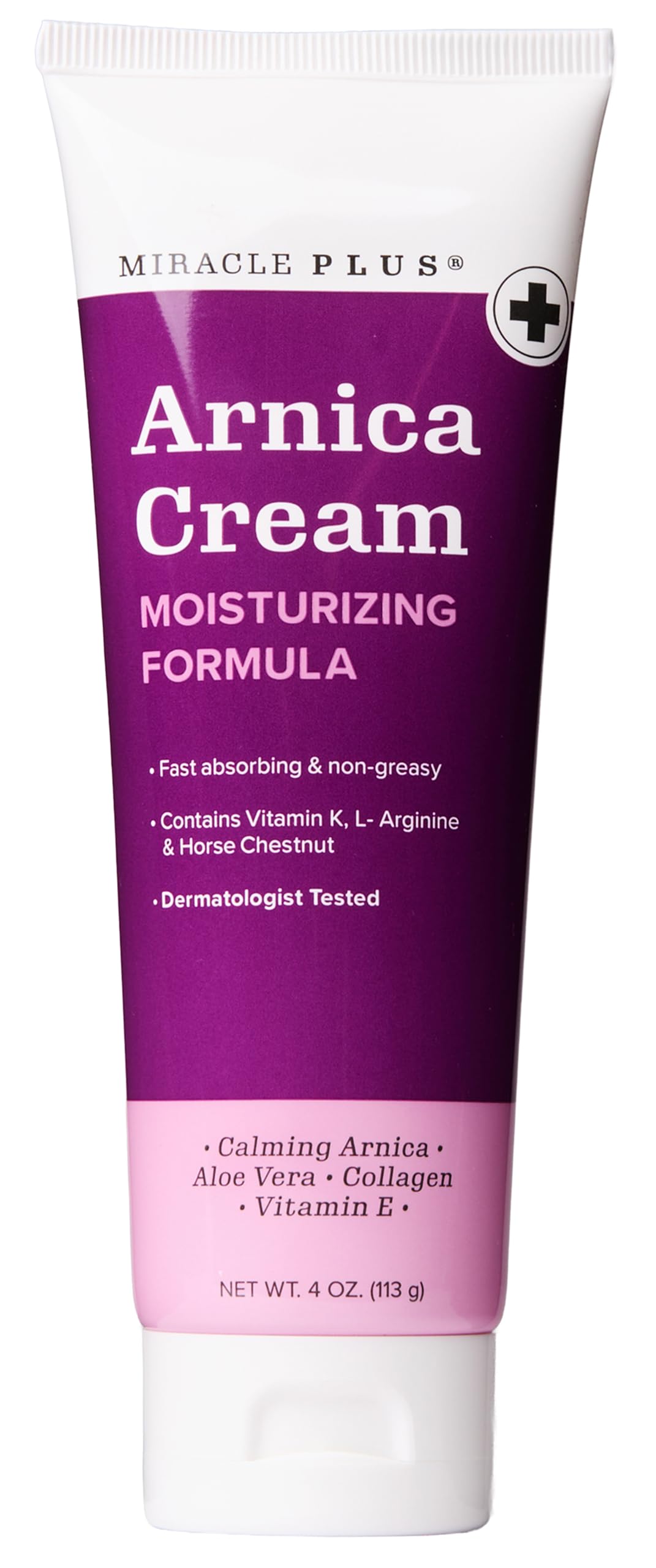 Arnica Bruise Cream,4 oz by Miracle Plus