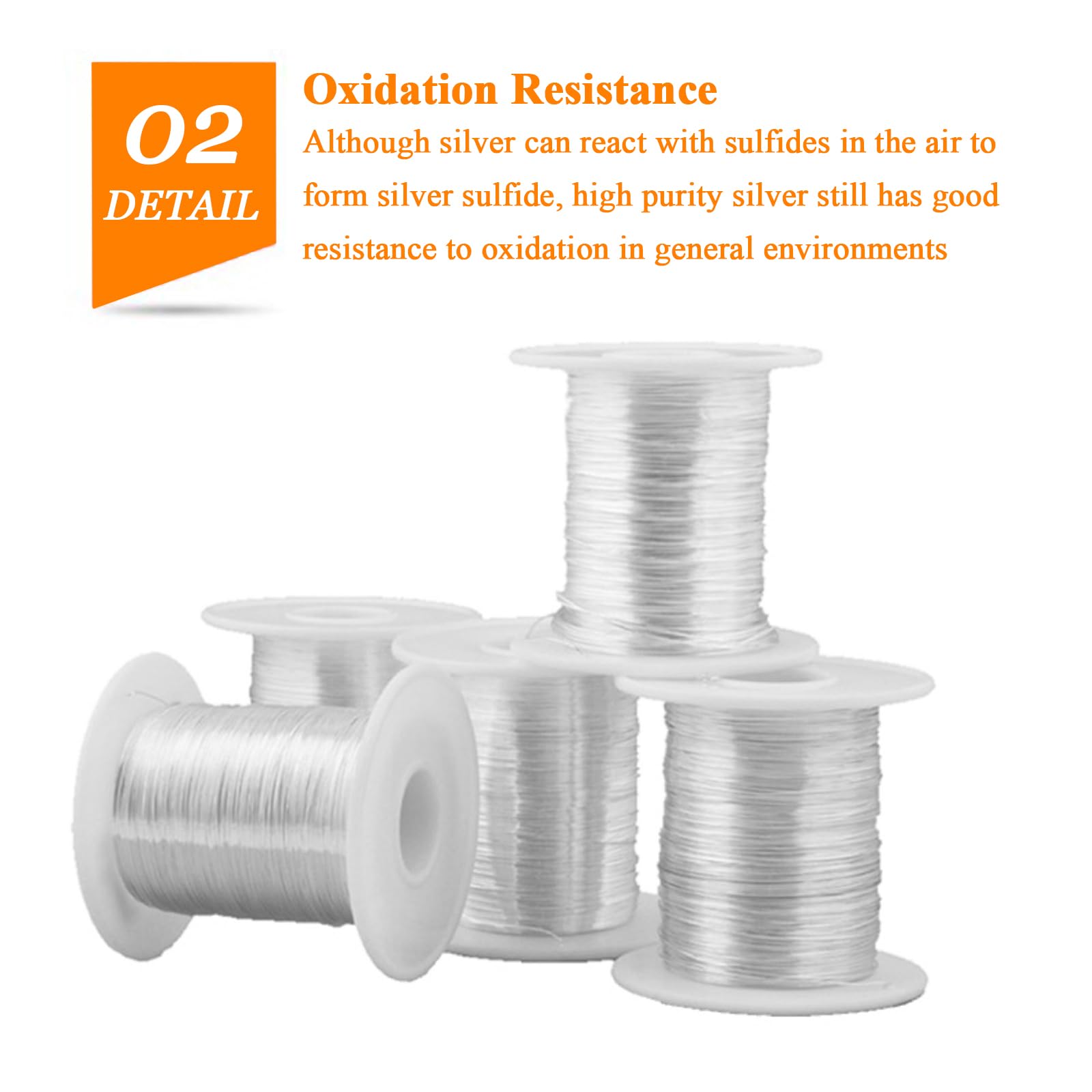 Filo In Titanio TA2 - Lunghezza 1 Metro, Diametro 0.5-4 Mm, Argento, Per Lavorazioni Artigianali E Industriali - Foto 7