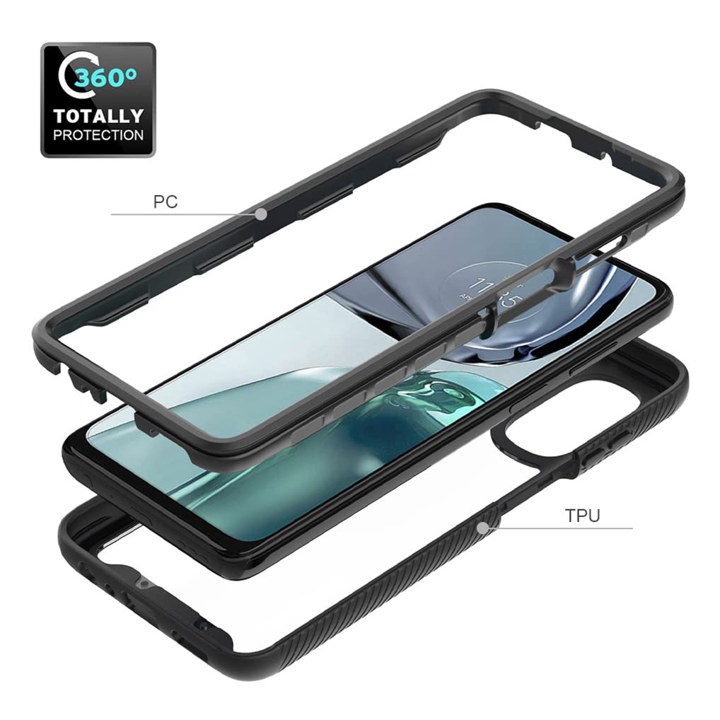 SEAHAI Trasparente Cover per Motorola Moto G56 5G
