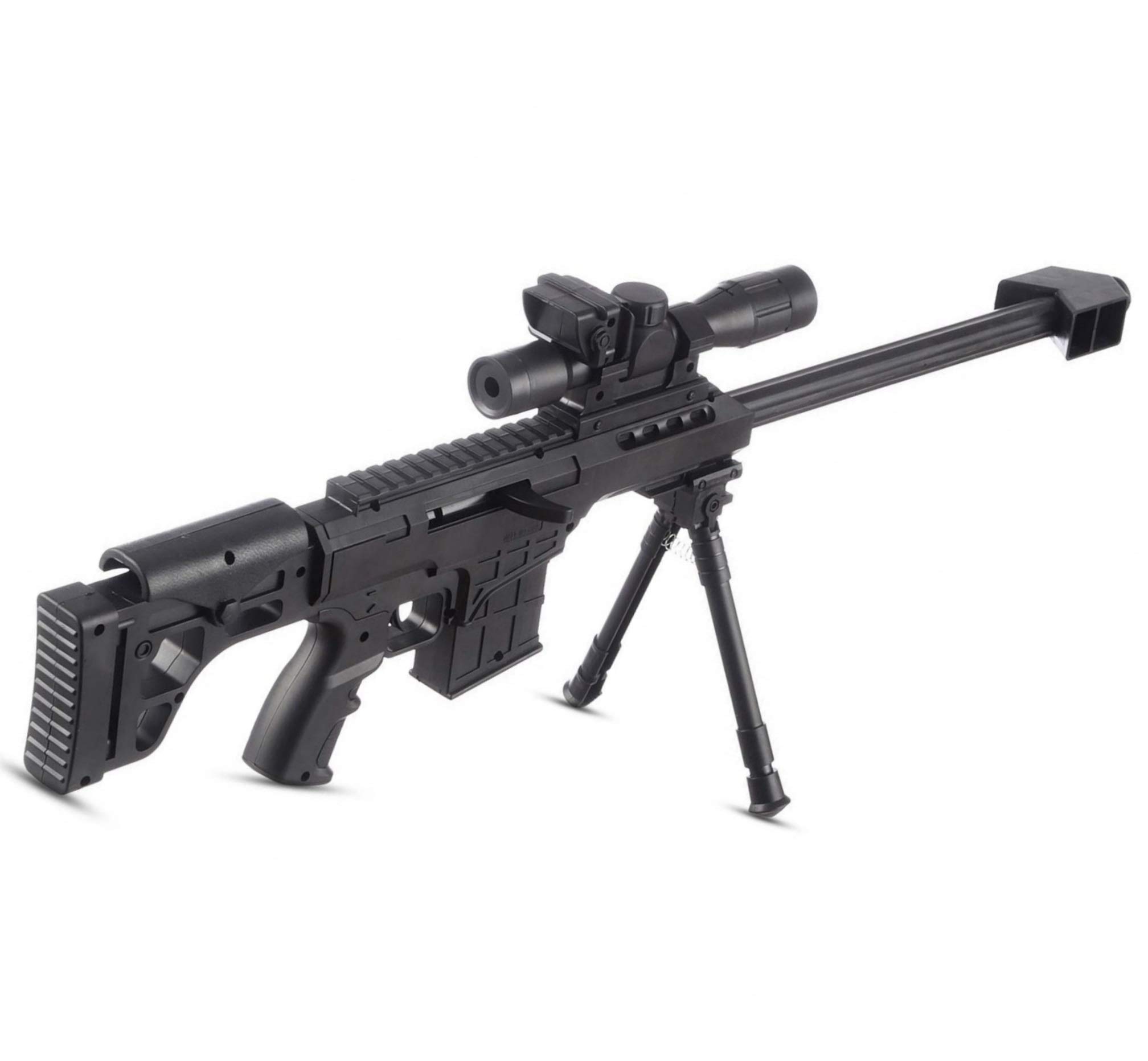 IndusBay® M 908 Sniper Gun Toy 24 Inches M4 BB Bullet Toy Gun - 63