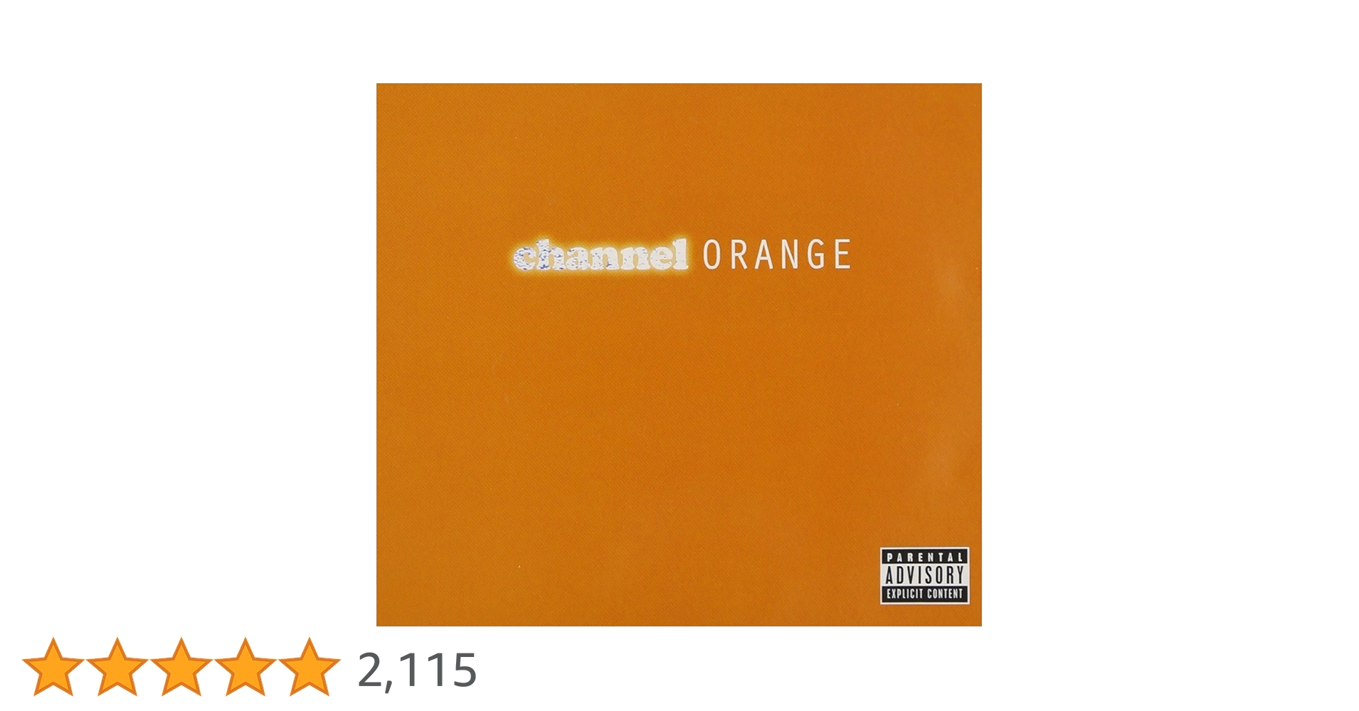 frank ocean CHANNEL ORANGE レコード lp 新品未開封 Channel Orange: Frank Ocean: Amazon.ca: Music