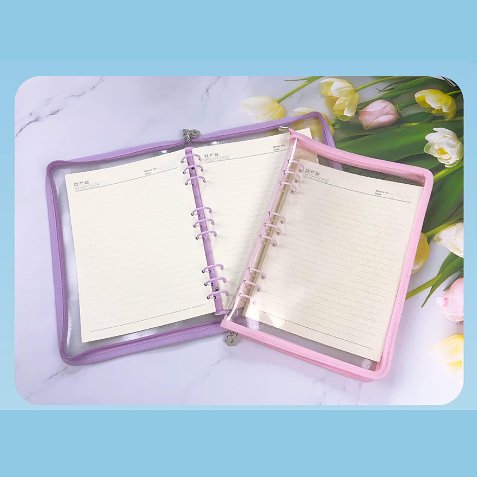 Amazon.co.jp: ポーチ タイプ 6穴 システム手帳 B6 バイブル サイズ