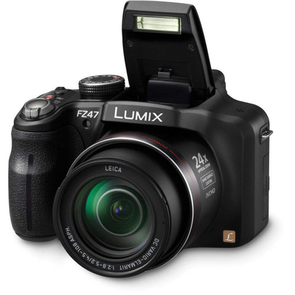 Câmera Panasonic Lumix DMC-FZ47K 12.1 Megapixels, Zoom Optico 24x