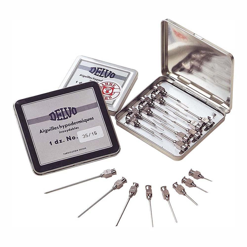Horizont 38110365 DELVO Luer Lock Kanülen, 50 mm Länge, 20 mm Innendurchmesser, 12 Pcs