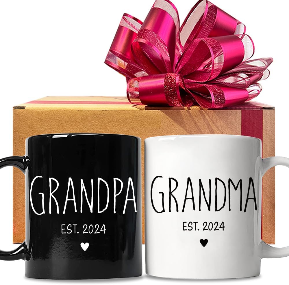 World's Best Grandpa Grandma Couples Mug Set Couples 13oz