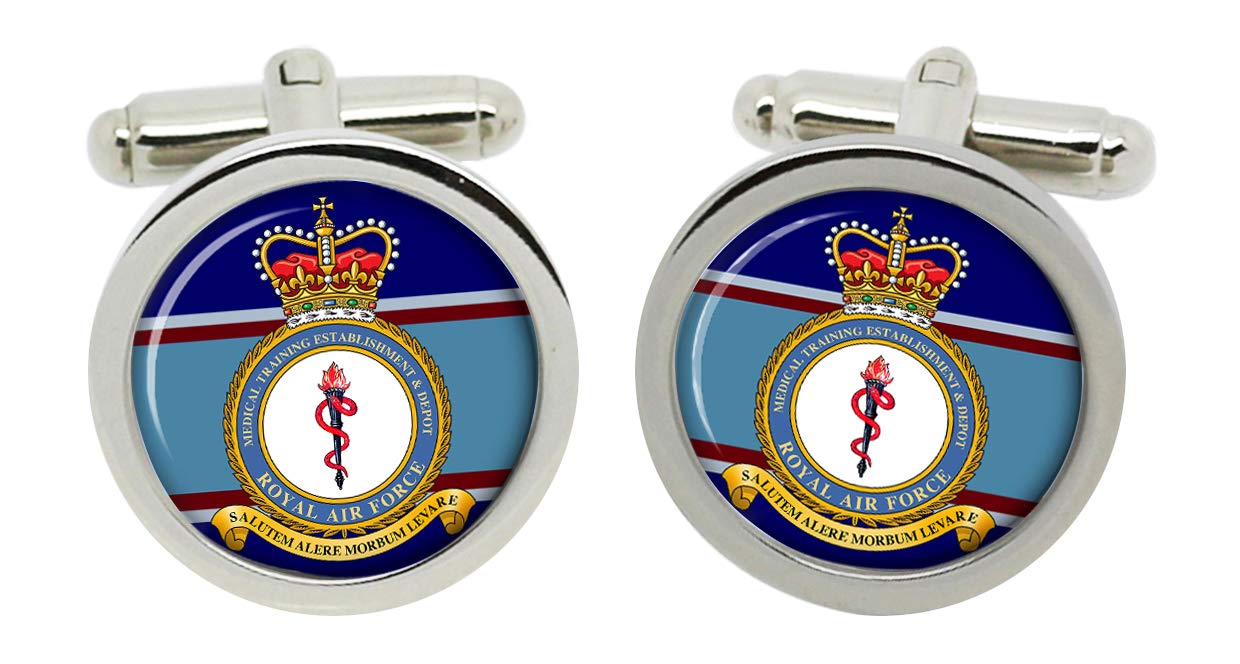 Medical Training Establishment & Depot, RAF Cufflinks in Box