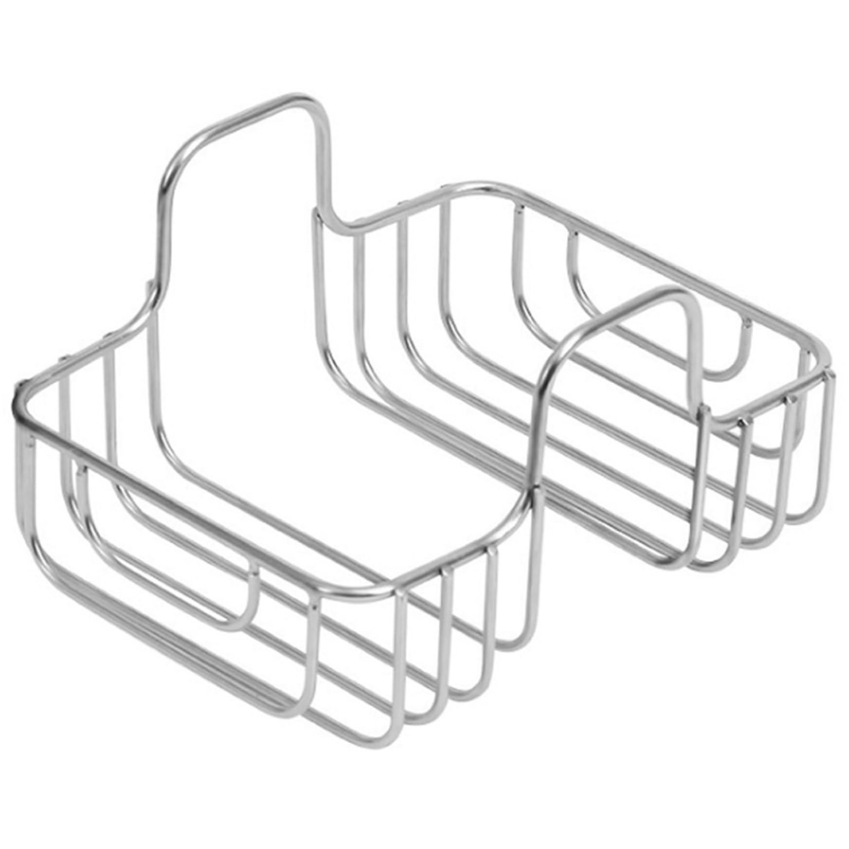 Sponge Holder, Stainless Steel Sink Caddy for Brushes Sponges Soap