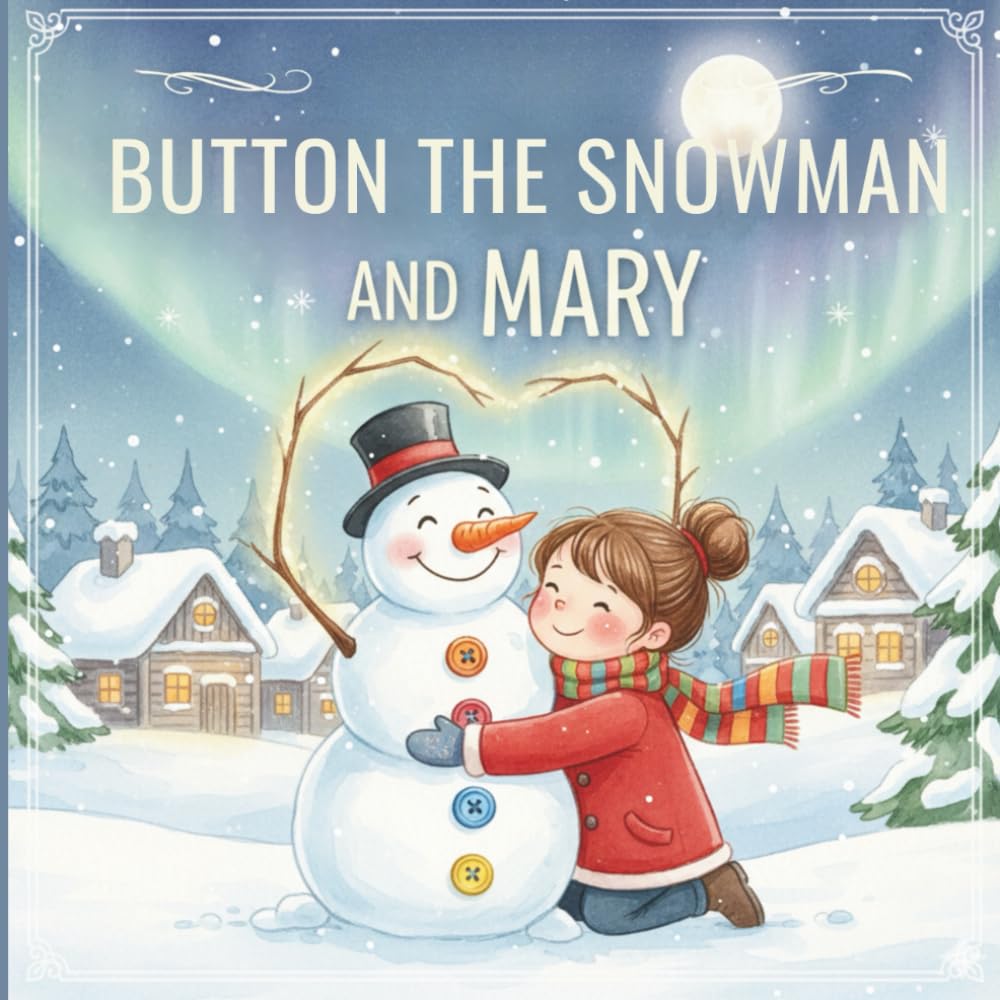 Button the Snowman and Mary: A story about a girl who wanted to keep her snowman in the refrigerator.