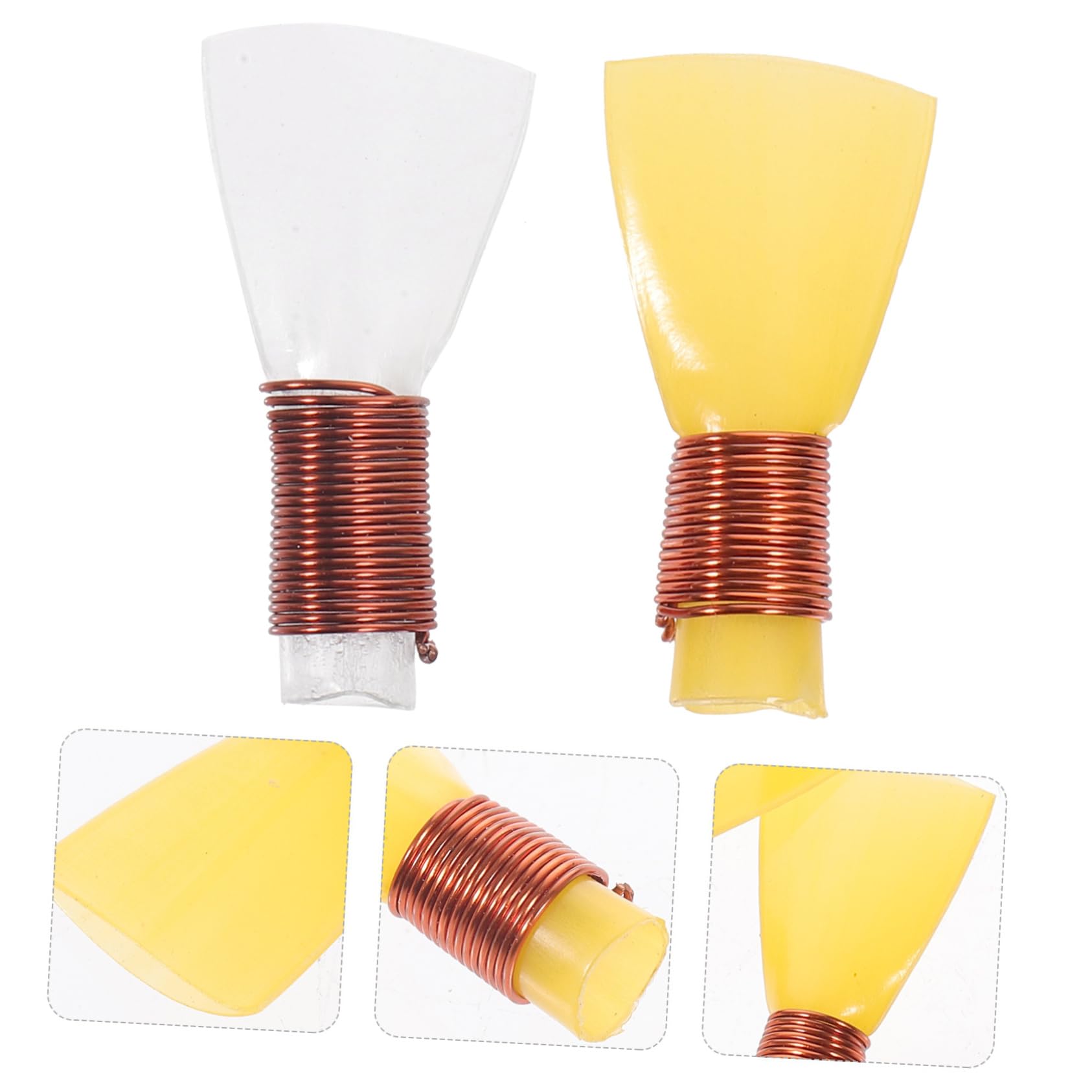 COSMEVIVI Reeds Set 10pcs Creative Reeds for Whistle Mouth Pieces Musical Instruments Random Color