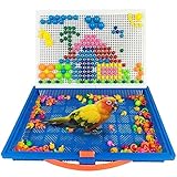 Sysmashing Keep Your Bird Happy and Busy with Colorful and Durable Foraging Toys for Small and Medium Birds - Perfect for Parakeets, Cockatiels, Conures and More!