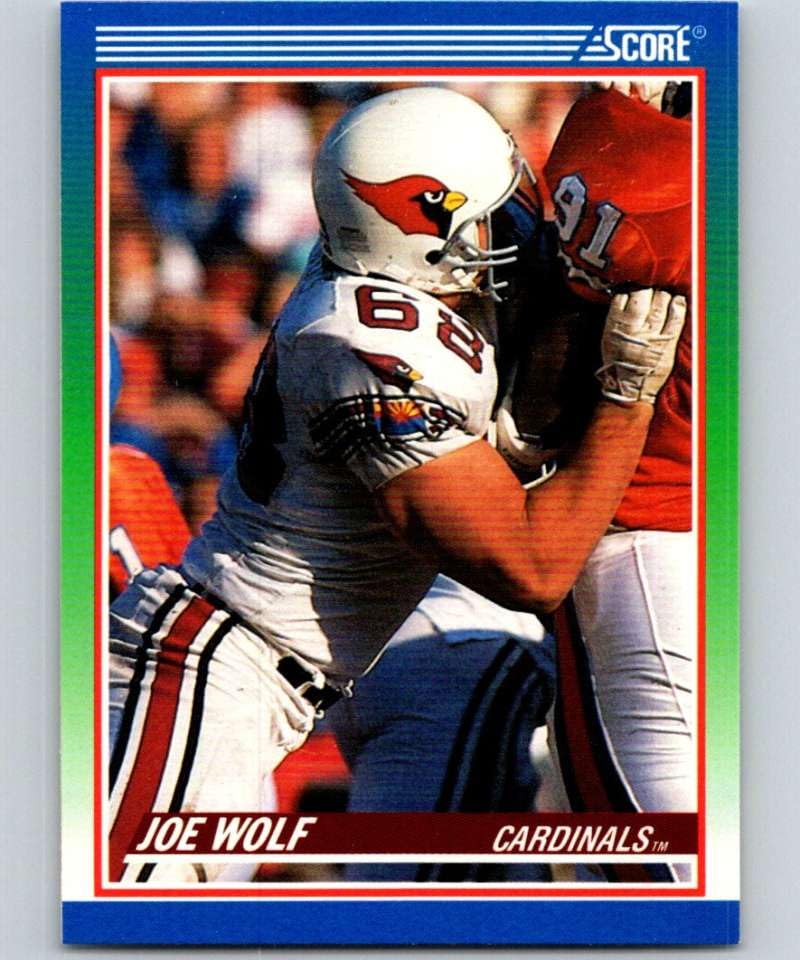 Amazon.com: 1990 Score #412 Joe Wolf Phoenix Cardinals NFL