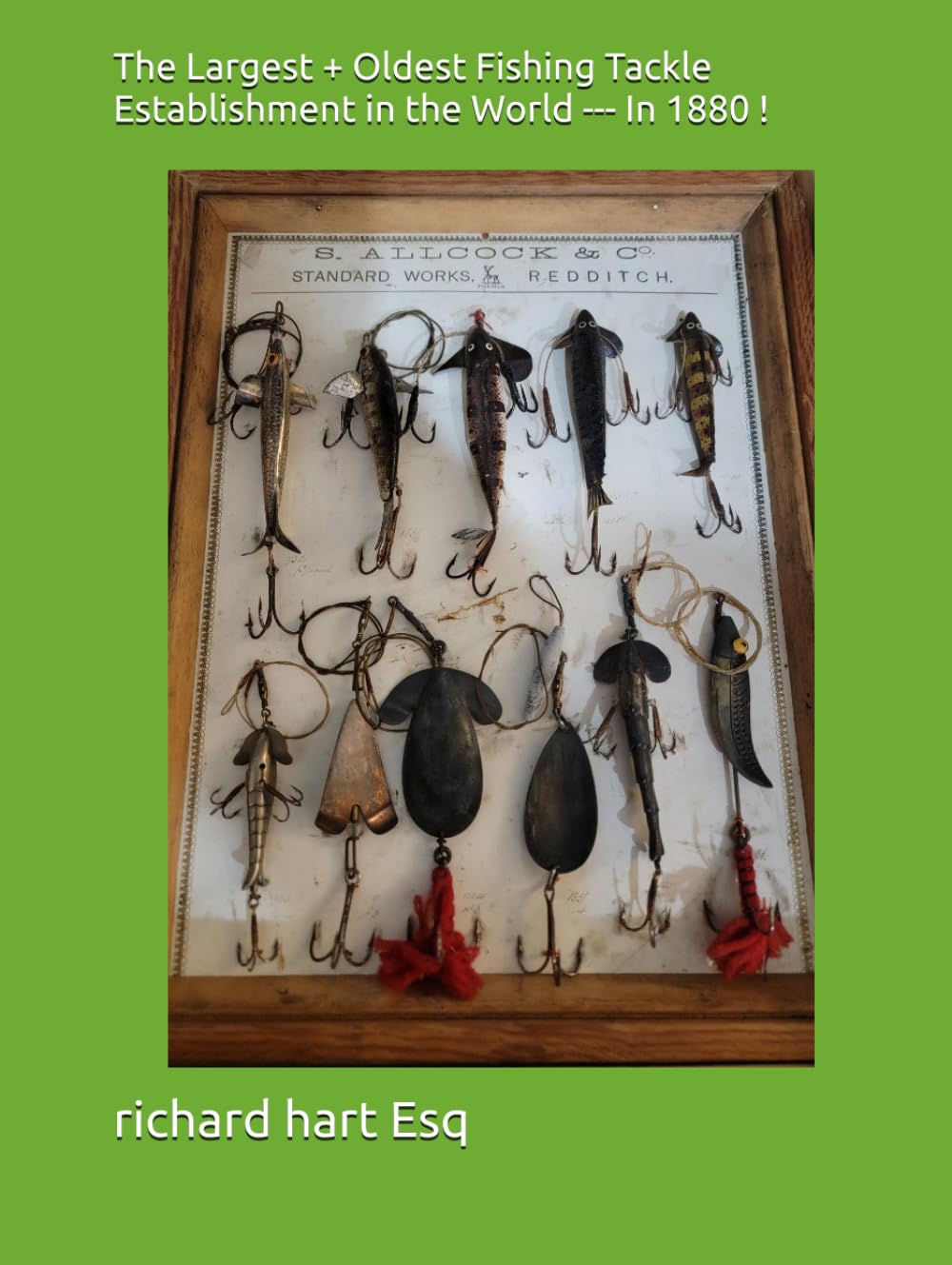 The Largest + Oldest Fishing Tackle Establishment in the World --- In 1880 ! (Antique Fishing Tackle)