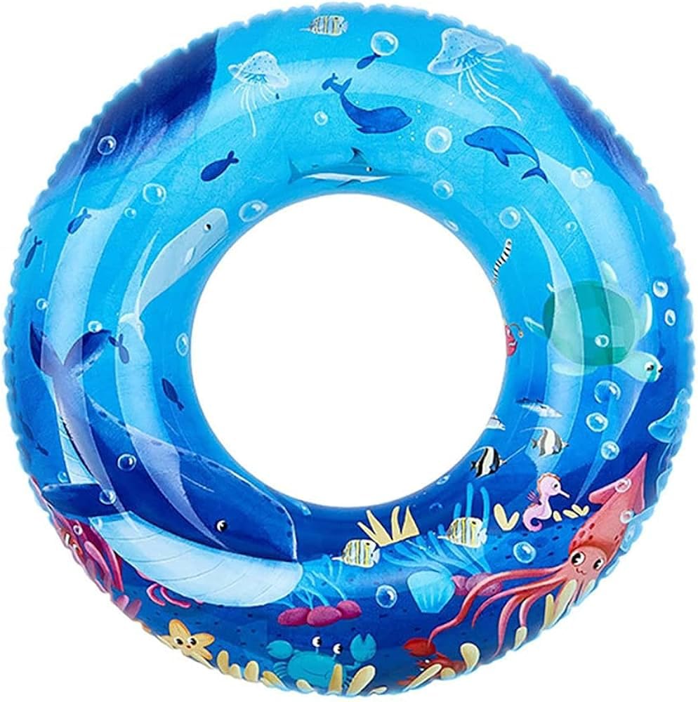 JMT Wear Kids 6-in-1 Swimming Kit Includes Swim Trunks, Cap, Goggles, Swim Ring, Nose Clip & Earplugs Swimwear Set for Boys Perfect for Pool, Beach, Swimming Lessons & Water Fun(Blue,10-12 Y) 3