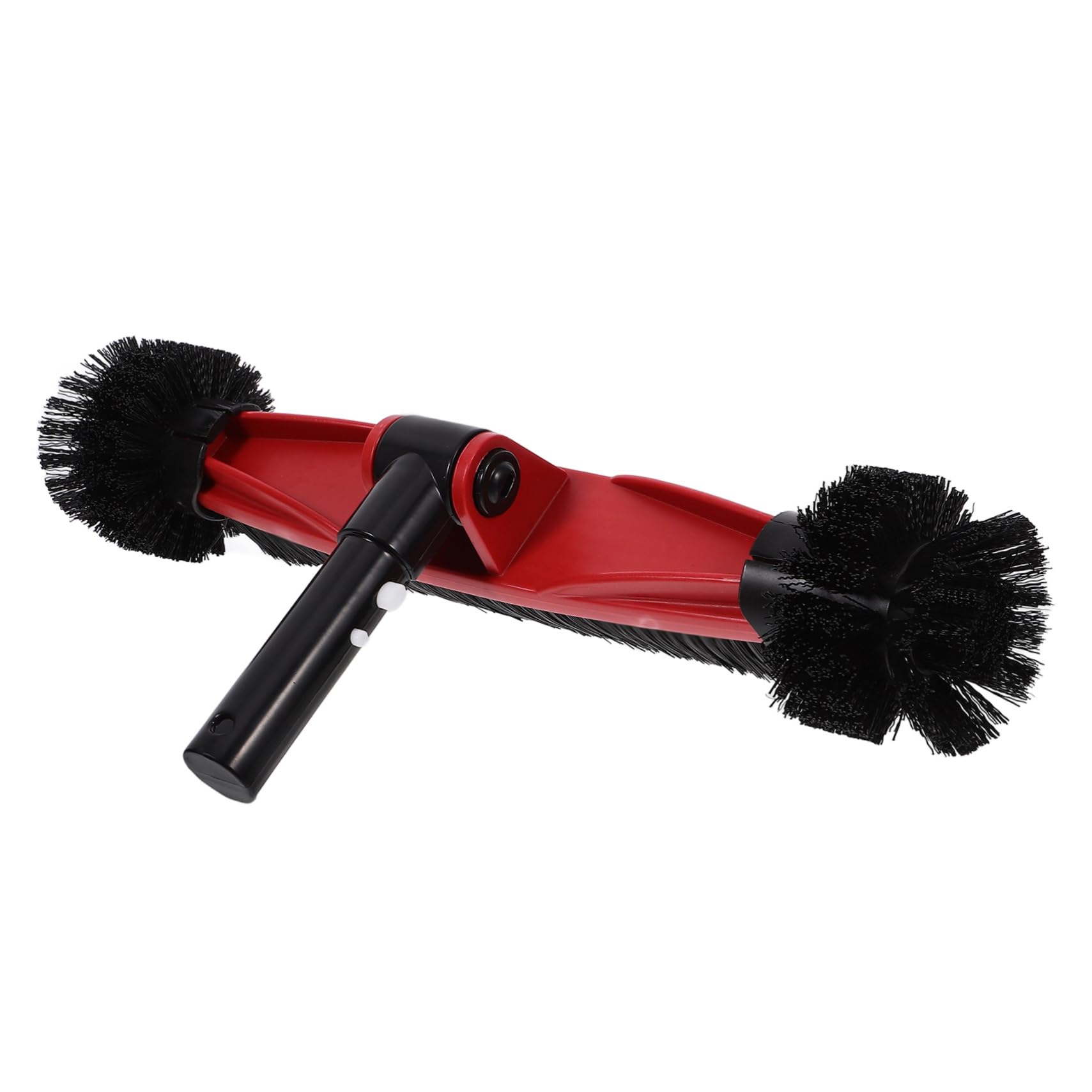 BCOATH Rotating Wall Brush with Detachable Handle for Easy Pool Edges Cleaning Lightweight and Convenient Pool Brush Head for Corner and Side Cleaning