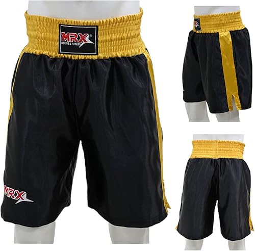 Miniatura 2 de Pantalones cortos de boxeo para hombre, para entrenamiento de boxeo, fitness, gimnasio, pelea, artes marciales, mauy, tailandés, kickboxing, ropa