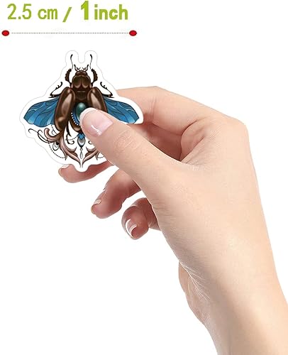 Miniatura 7 de 500 calcomanías de roca estéticas de sello redondo, calcomanías autoadhesivas para Navidad, Halloween, decoración de fiestas para niños,