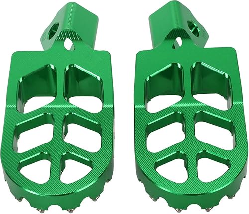 Miniatura 4 de Estriberas para motocicleta Estribo Reposapiés Pedal CNC para KLX230 KLX230R KLX230S 2020-2023 KLX150L 2014-2021 KLX150BF 2017 Verde