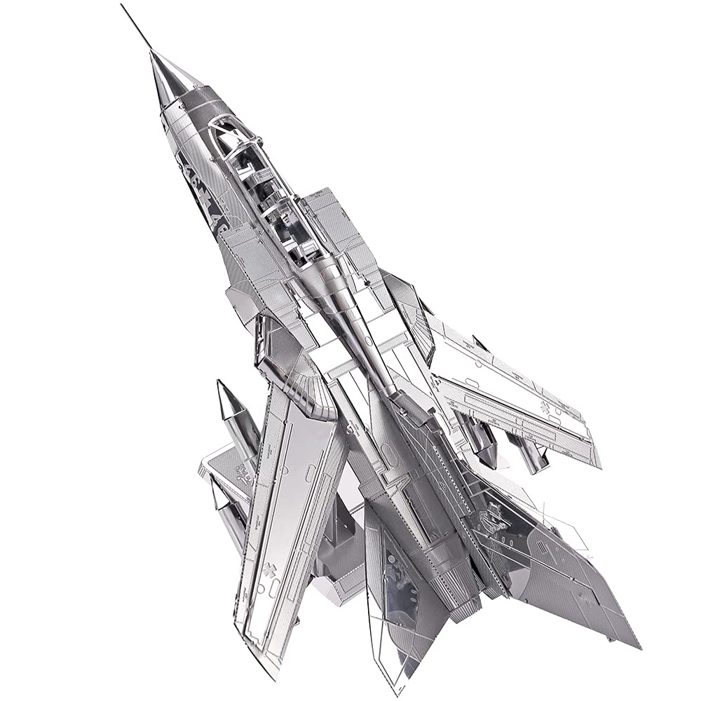 Piececool Puzzle 3D Maqueta Metal, Cazas de Viento Tanques Aviones Puzzles 3D Maquetas para Montar, Maquetas para Construir Adultos y Adolescentes