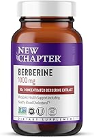 Vista 1 de Suplemento de Berberina New Chapter - Berberina súper potente de 1000 mg, extracto de Berberra india concentrado 30 veces para apoyar la salud