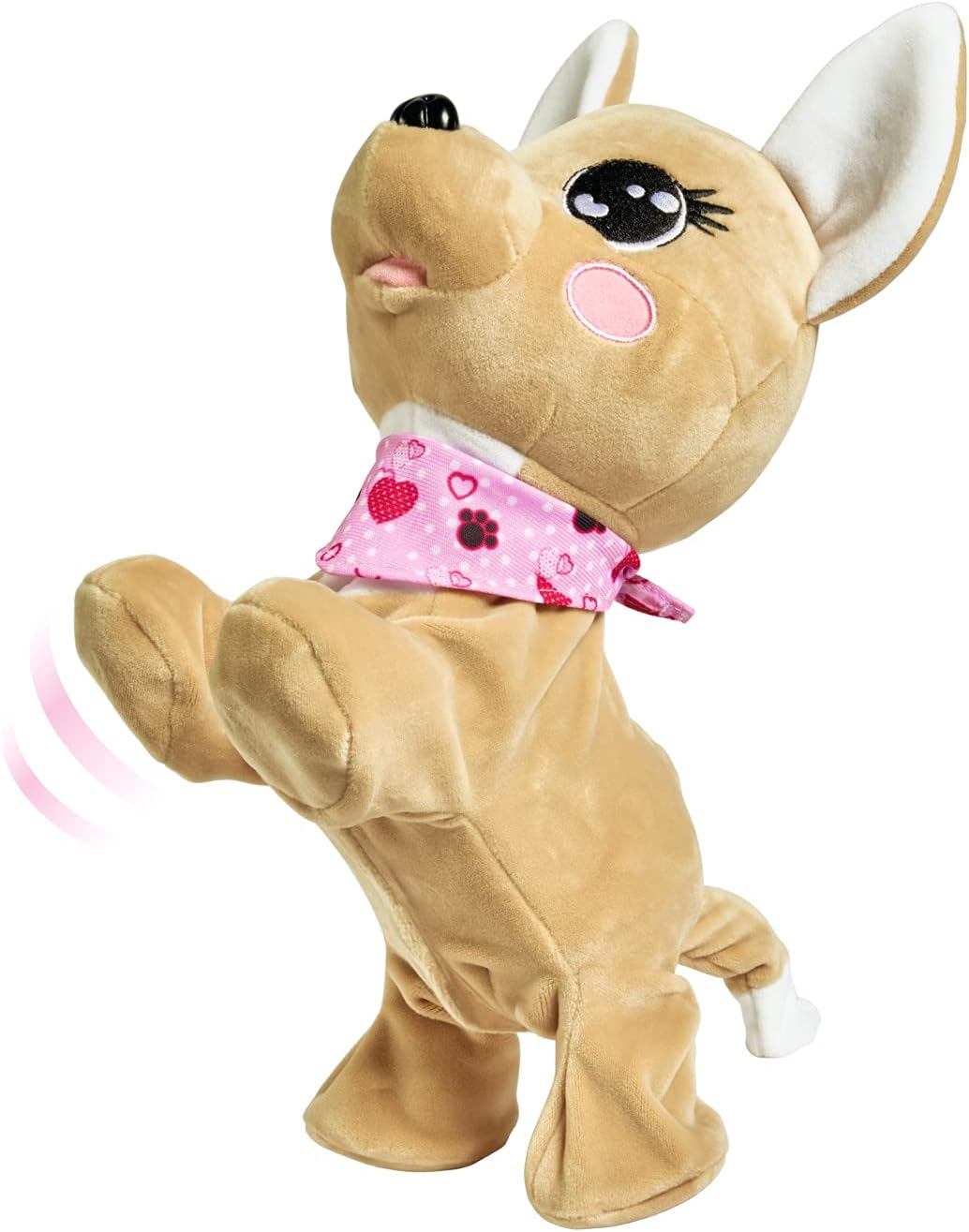 Simba - Chi Chi Love Baby Boo- Perrito Interactivo, Responde a 12 Órdenes, Con Sonidos y Efectos Sonoros, Para Niños a partir de 3 Años