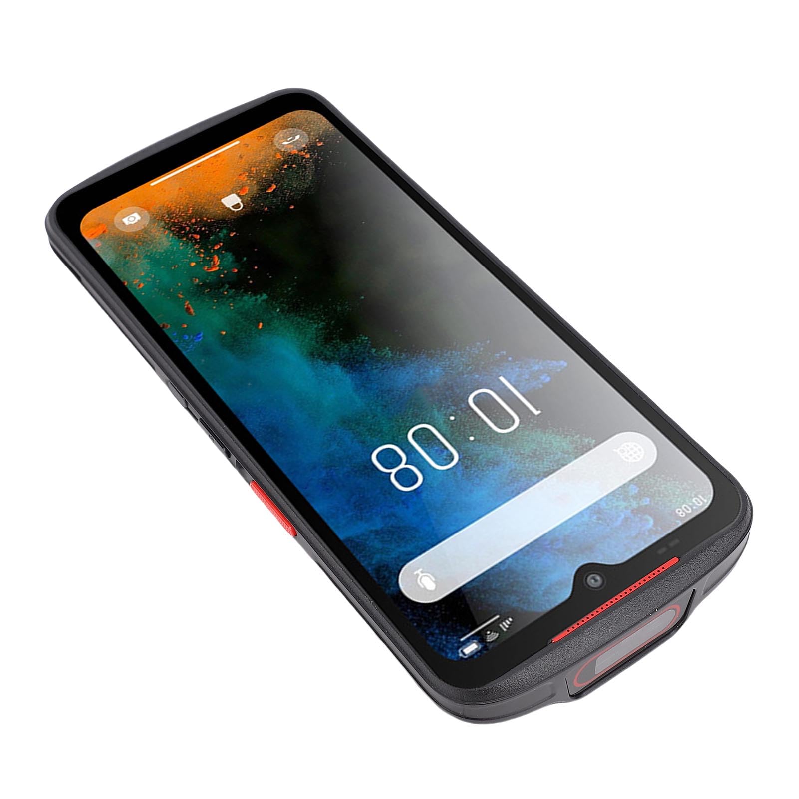 Marhynchus Scanner de Codes-Barres Portatif, ABS WiFi 6, 8MP Avant et 13MP Arrière, Scanner d'inventaire QR 1D 2D pour la Vente au Détail en Entrepôt