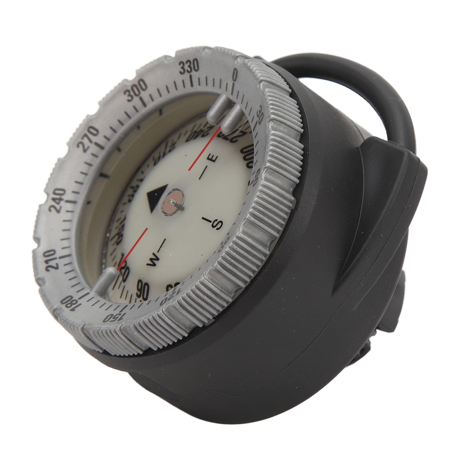 Brújula de Submarinismo de 50M, Herramienta de Navegación Magnética Luminosa para Buceo, Deportes Acuáticos, Material ABS