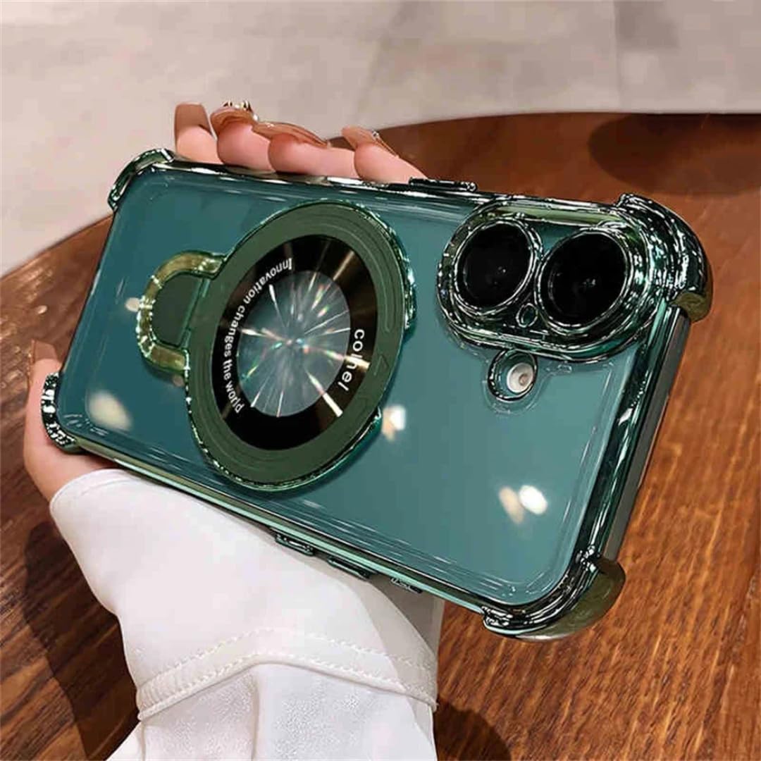 Coque de protection magnétique de luxe transparente pour iPhone 14 Pro Max - 8