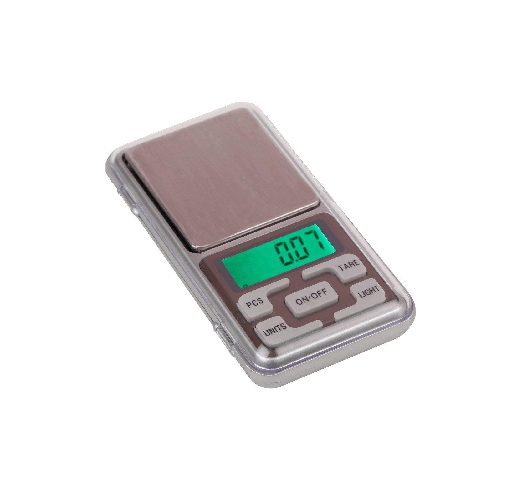 Lenon Digital Pocket Scale 0.01G to 200G for Kitchen Jewellery Weighing - Silver-image-26
