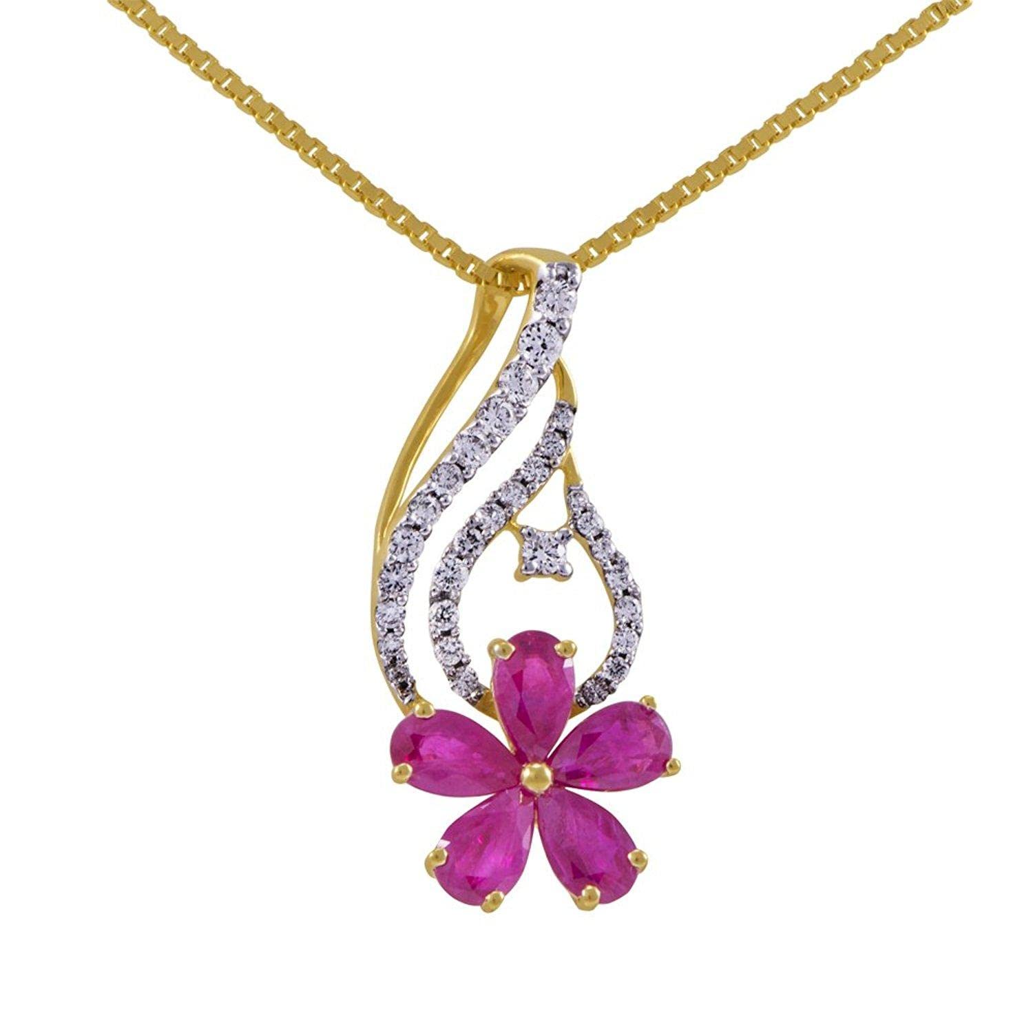 Pride Diamond Collection 18k yellow gold Women Pendant-image-43