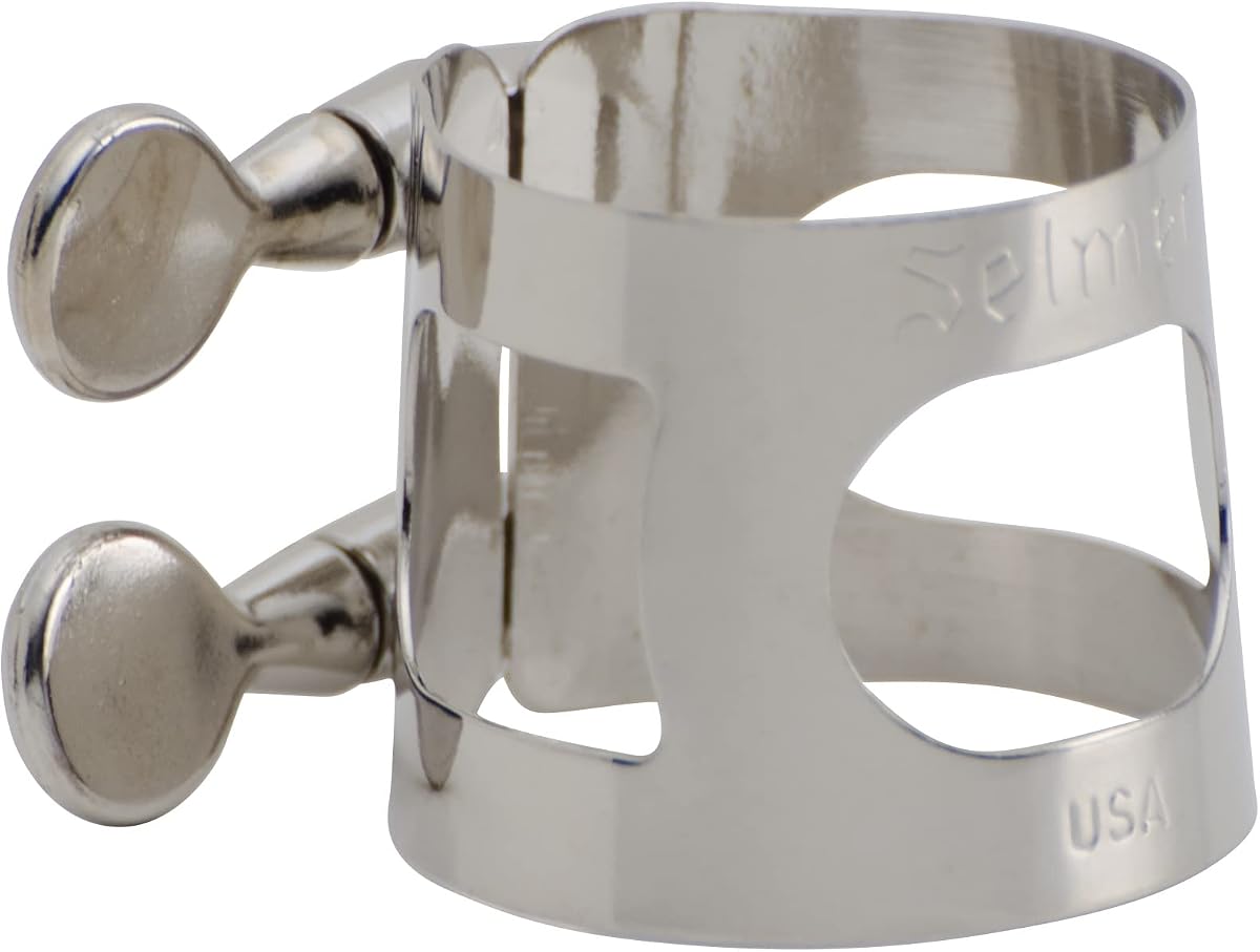 Selmer 1719 Ligadura para clarinete en Sib, níquel