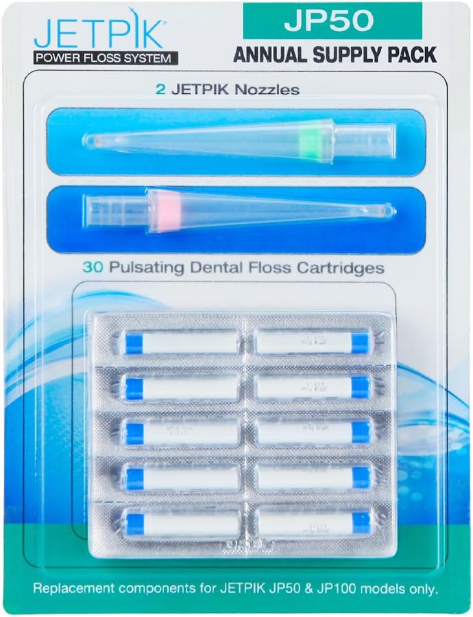 JETPIKJP50 Annual Pack Contains A Whole Year Supply for Your JP50 Series Power Floss Use