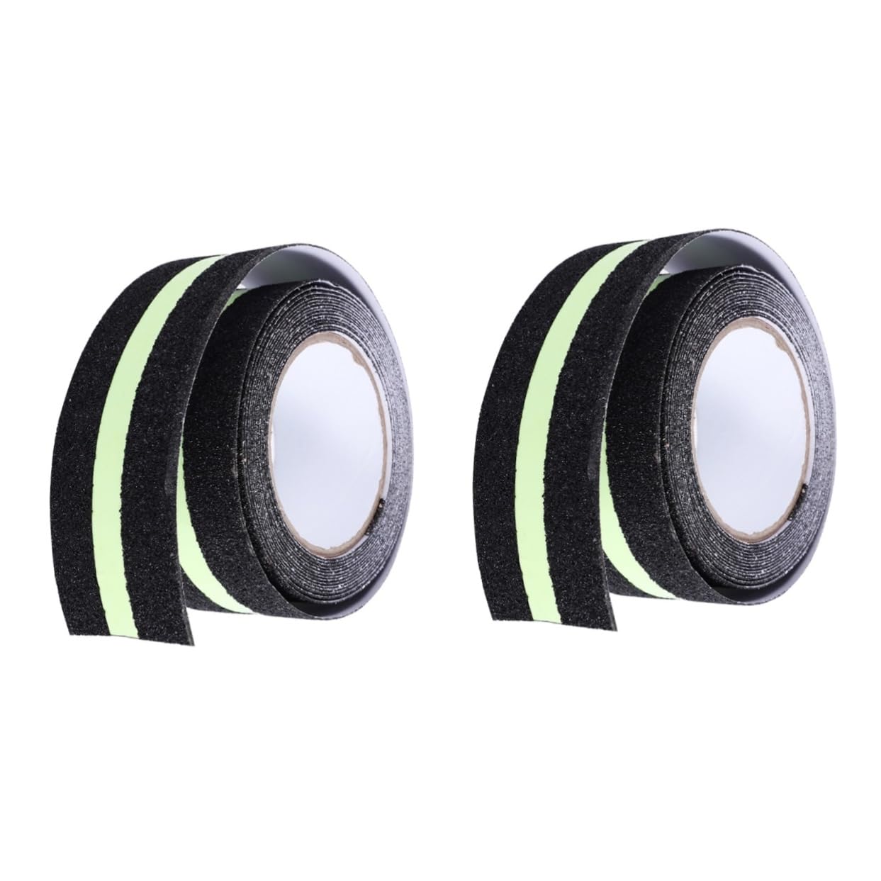 Healvian 2pièces Ruban Adhésif Antidérapant Lumineux Tapis Antidérapant Pour Escaliers Intérieur Et Extérieur Résistant Aux Intempéries Abrasion Pour Lisses Et Rugueuses