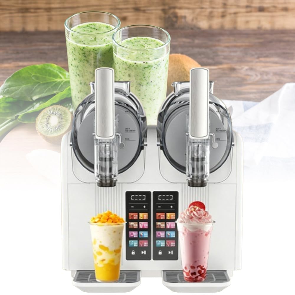 ShaiVrissian 500w 6-in-1 Slush Machine with Touch Control White