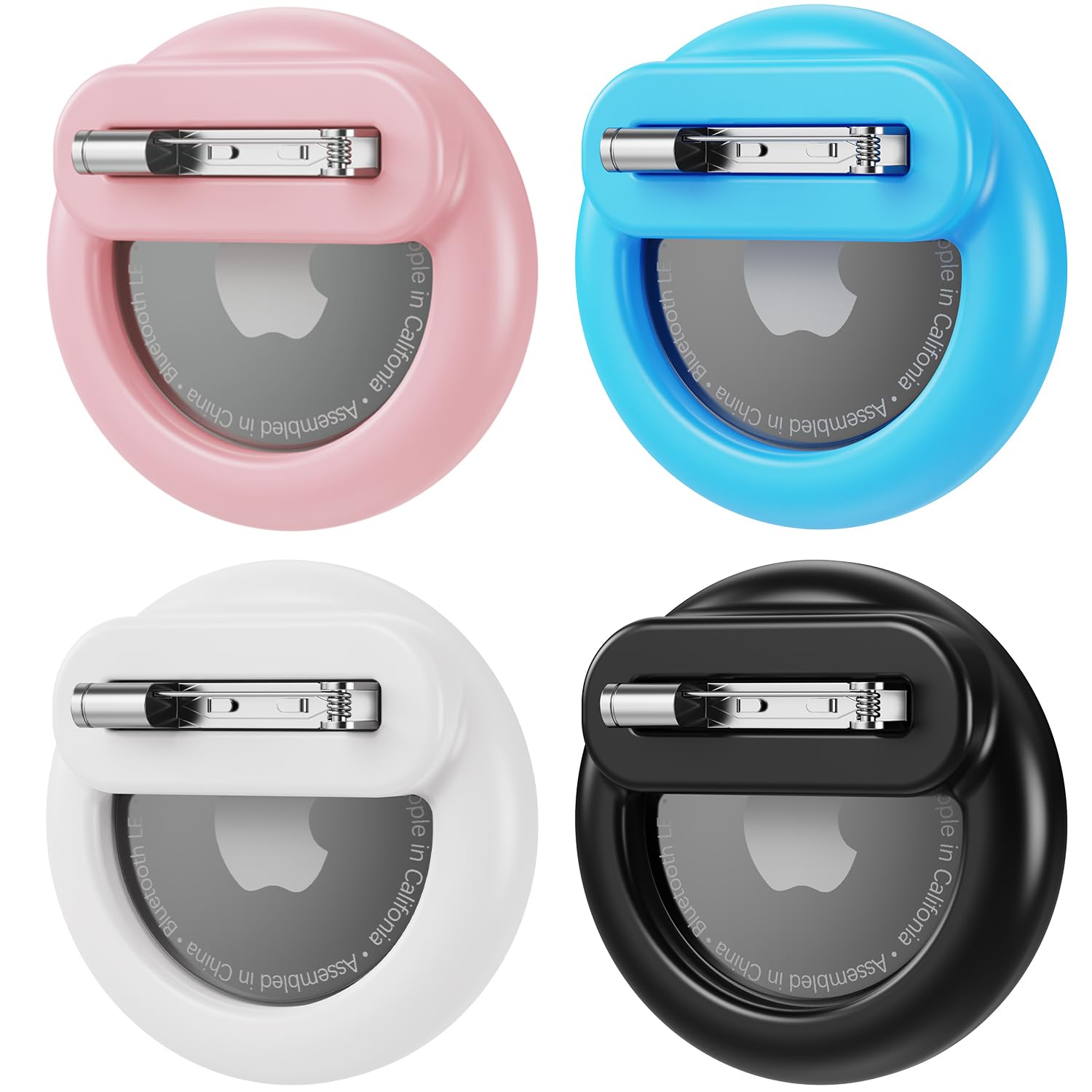 Amazon.com: 4 Pack Mini AirTag Holder for Kids, Silicone