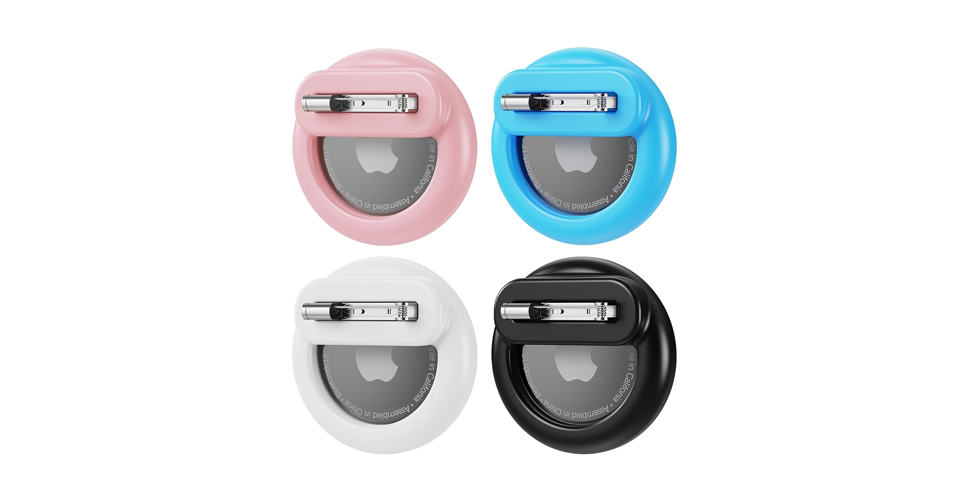 Amazon.com: 4 Pack Mini AirTag Holder for Kids, Silicone