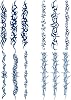 Yesallwas 4 Sheets Semi Permanent barb wire Temporary Tattoos for Women and Men 2 Weeks Long-lasting Realistic Waterproof Tribal Tattoo Stickers Hand Fake Tattoos Art for Adult
