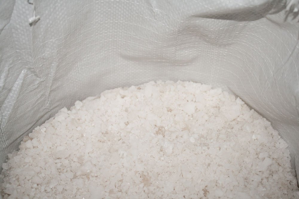 1000 kg de sel de déneigement - 1 palier - 40 sacs de 25 kg chacun - Qualité industrielle