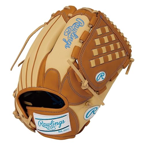 ローリングス(Rawlings) 野球用 グラブ グローブ ソフトボール用 女子専用 レディースフィット HOHR DP COLORS GS5FHDKM5 投手用 リッチタン/キャメル 11.75インチ ※左投げ用
