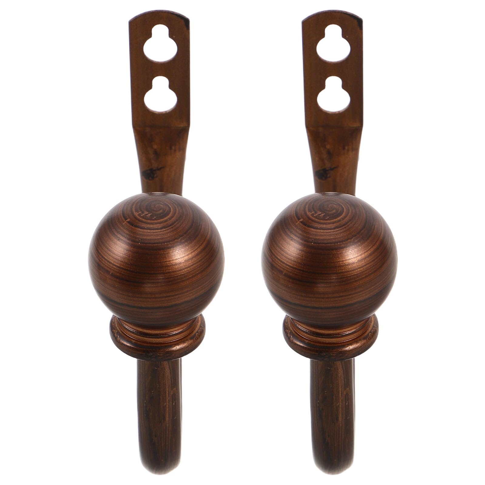 Estructura robusta de ganchos para cortinas de metal y plástico con tornillos incluidos