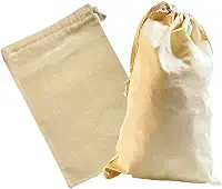 Saco Saquinho de algodão natural crú (29X47)