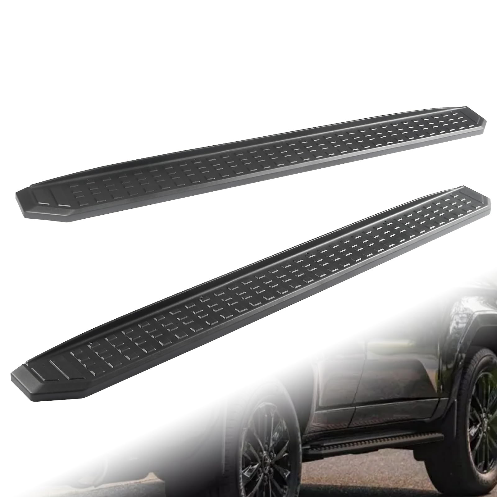 Amazon.com: Tiezful Running Boards Side Step fit for Toyota Land