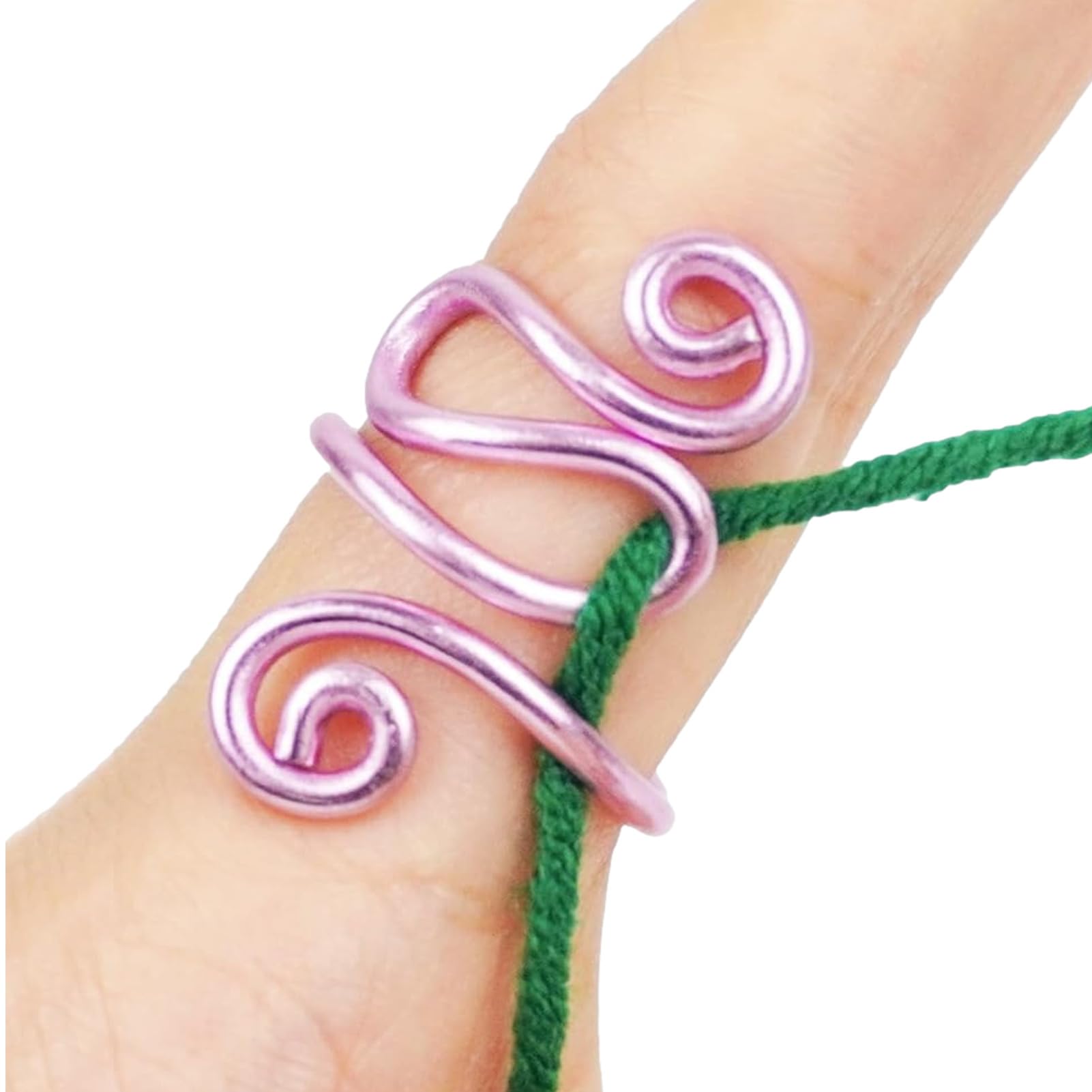 Anelli Per Uncinetto Regolabili - Set 4 Pezzi Con Design Animale Per Tensione Filo - Foto 3