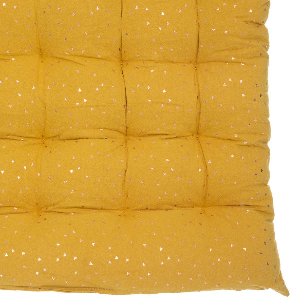 Atmosphera Matelas de Sol Enfant Berlingot Jaune Moutarde 60x120 cm
