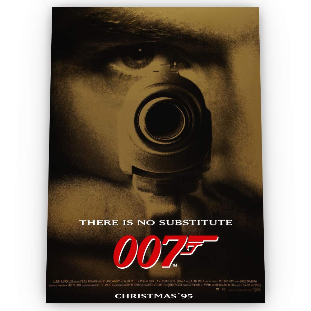 Goldeneye POSTER Glossy Borderless of Various Sizes & Frame Option (A3 size 16.5 x 11.7 Inch / 420 x 297 mm, 02)