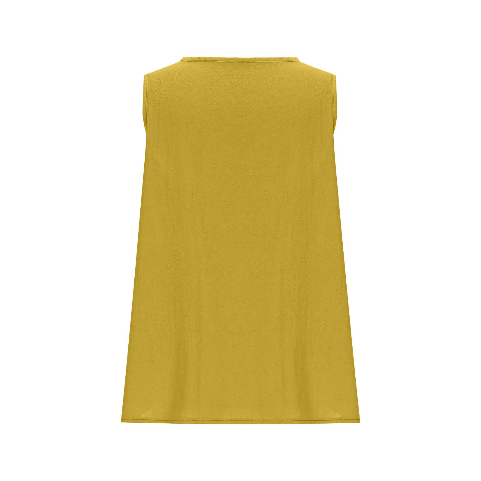 Débardeur Femme en Lin Chic et élégant col V Sangle Spaghetti Hauts sans Manche Été Debardeur Femmes Coton et Lin Gilet LéGer Respirant T-Shirts Ample Décontracté Tank Tops de Vacances Plage
