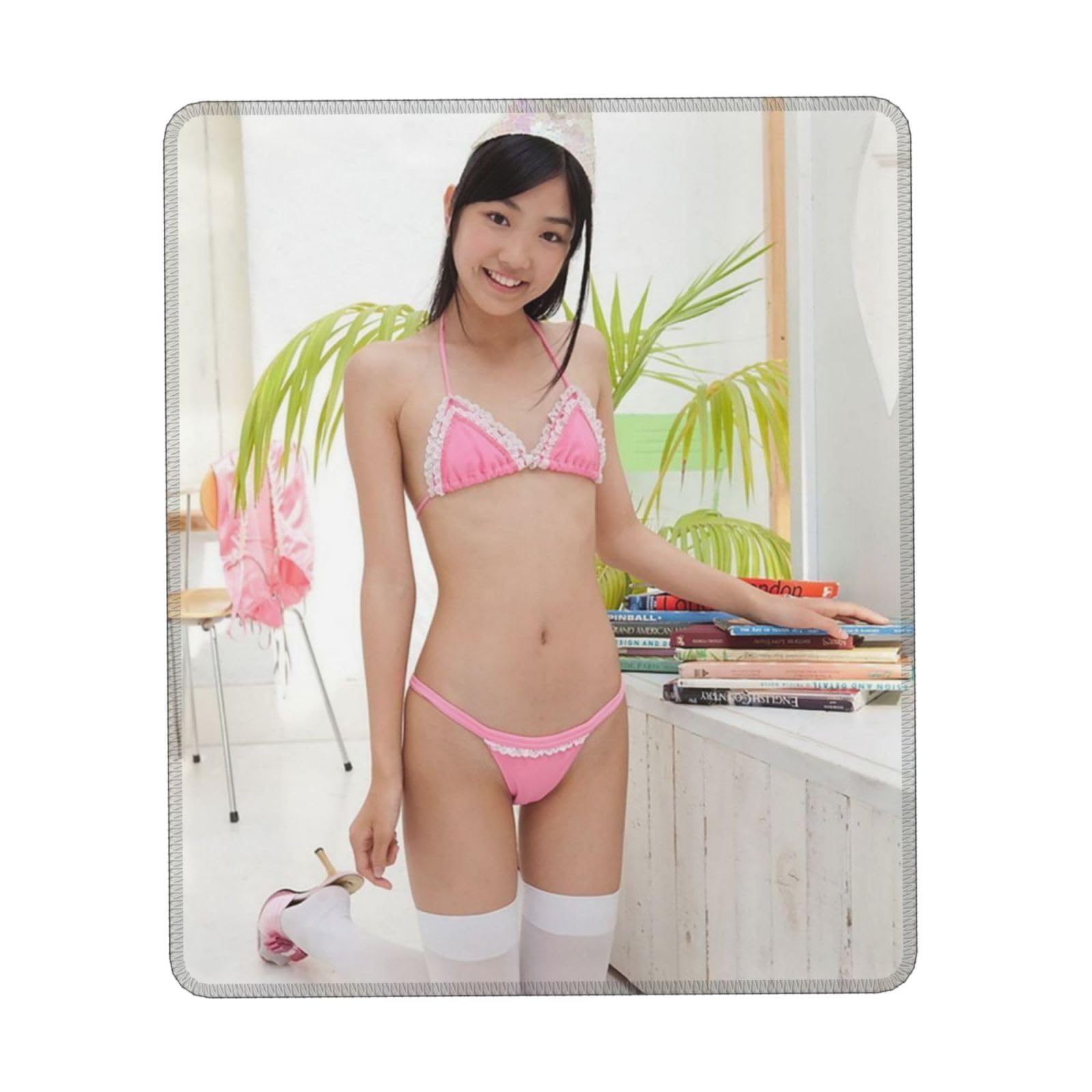 Amazon.co.jp: Momo Shiina Mouse Pad Gaming Table Mat Mouse Pad Laptop Mat  Desk Mat FPS Game Coaster Tea Mat Rubber Back Waterproof Anti-slip 30x25cm  : Computers