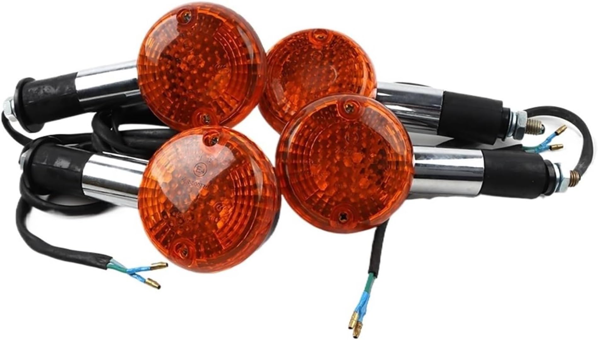 Generic Mini uniwersalne wskaźniki Dla Suzuki Qs 125 Qs 150 Motocykl Mini Zestaw Świateł Uniwersalny Kierunkowskaz Lampa Lampa Światło